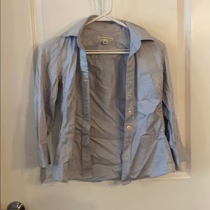 Banana Republic blue button up